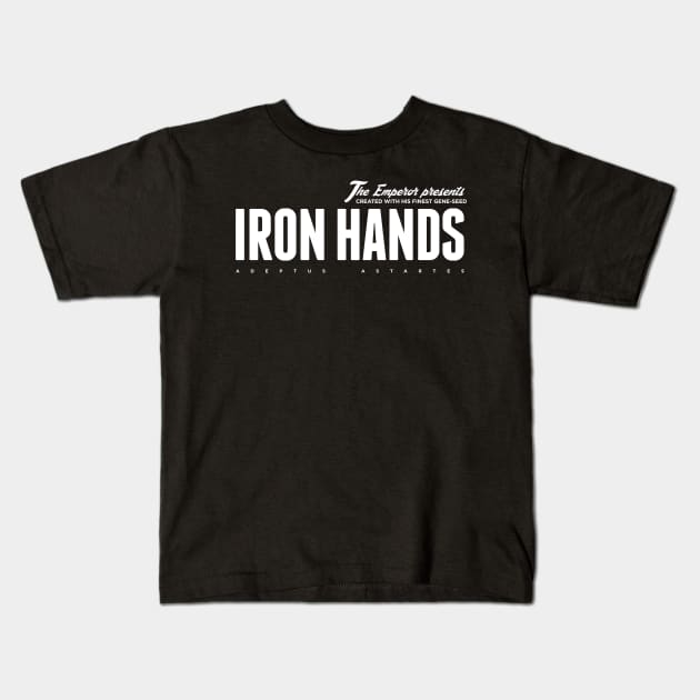 Iron Hands - The Emperor's Children Kids T-Shirt by Exterminatus